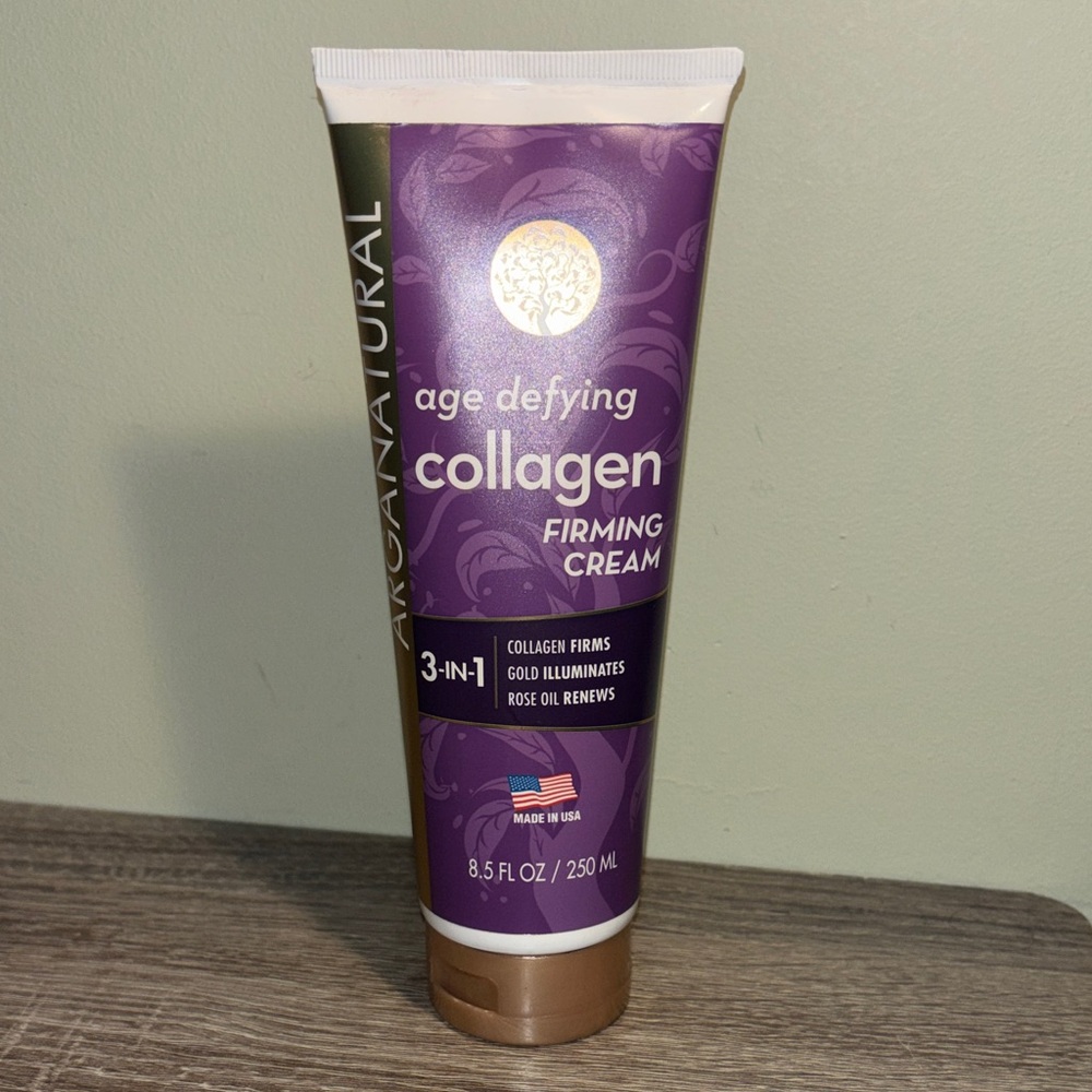 3-in-1 Collagen Firme Rose Oil firming Cream - Purple & Gold Tube